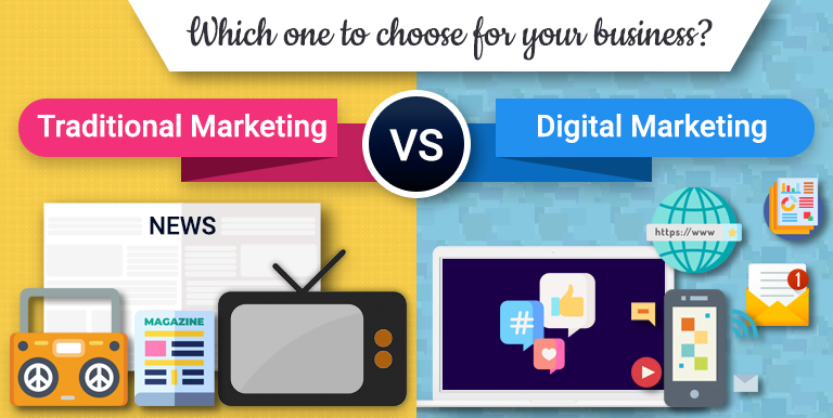 Digital Marketing VS Traditional Marketing