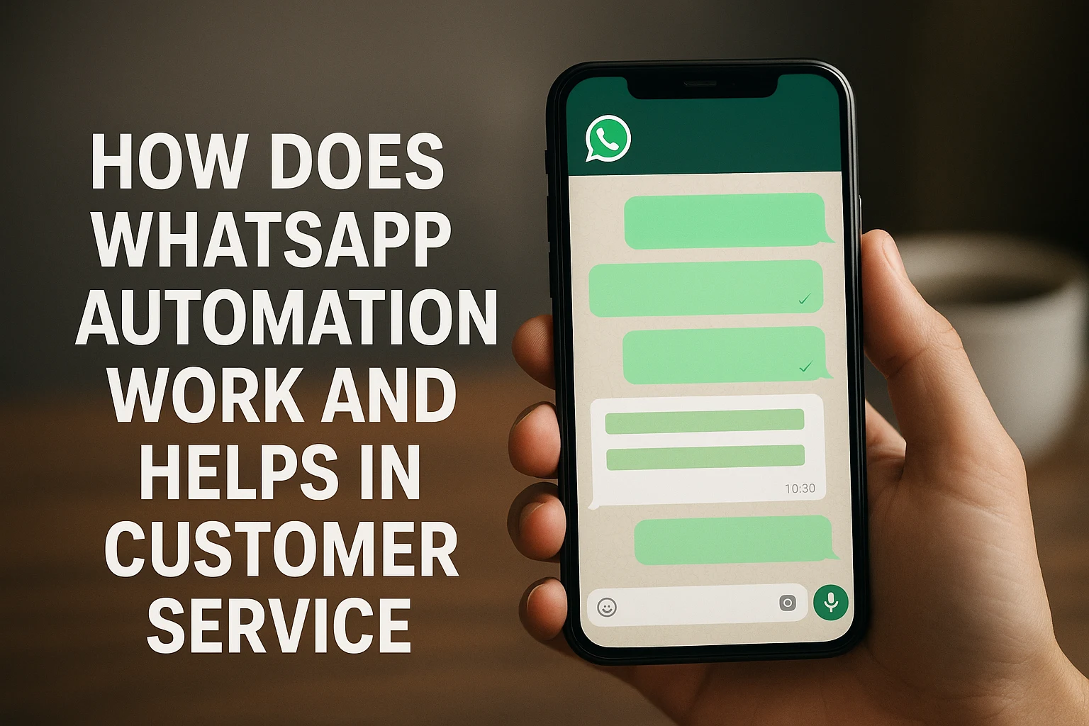 How does WhatsApp Automation Works and helps in Customer Service