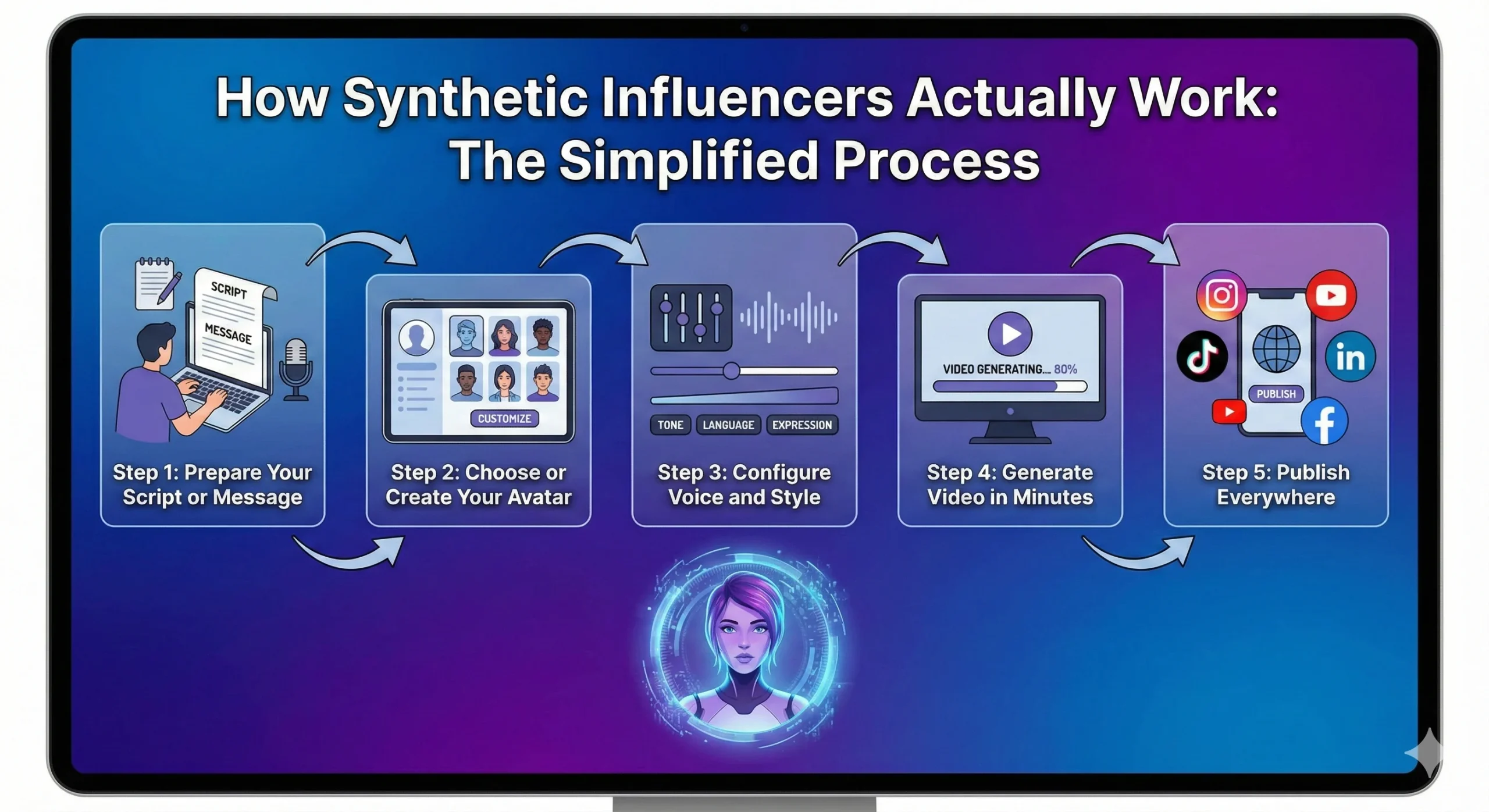 How Synthetic Influencers Actually Work