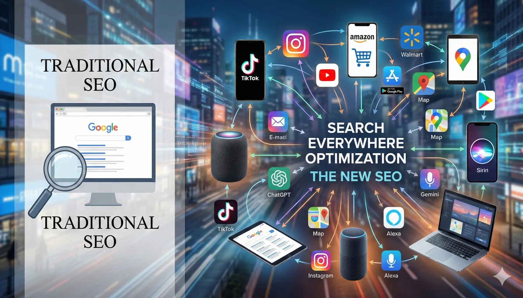 What is Search Everywhere Optimization: The New SEO